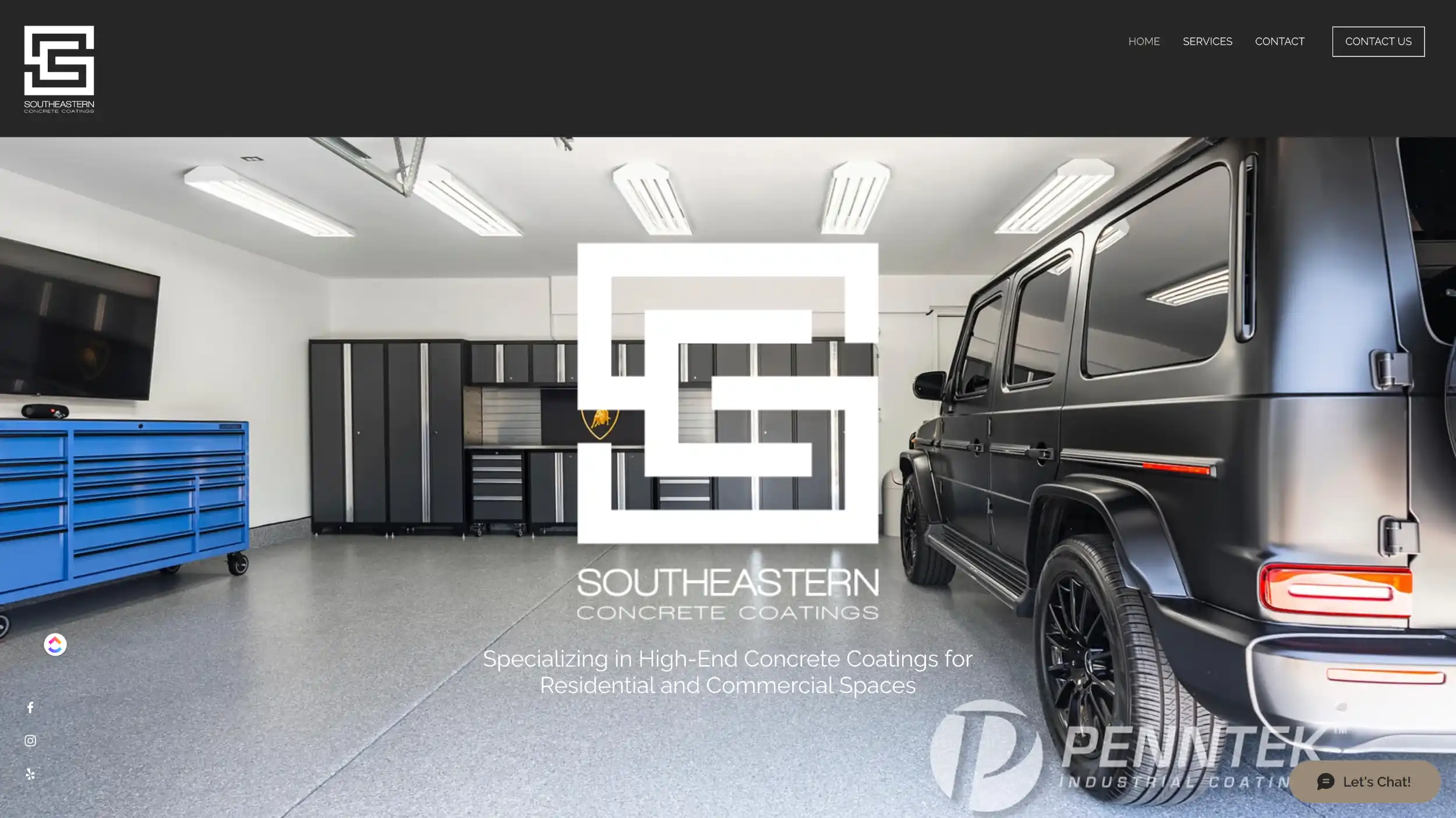 Penntek Poly & Epoxy Floor Coatings by Southeastern Concrete Coatings